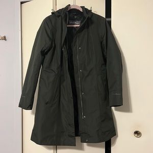 Womens Eddie Bauer Insulated Trenchcoat